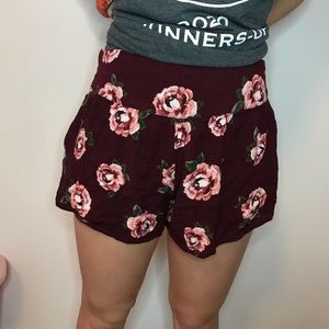 Flowery shorts